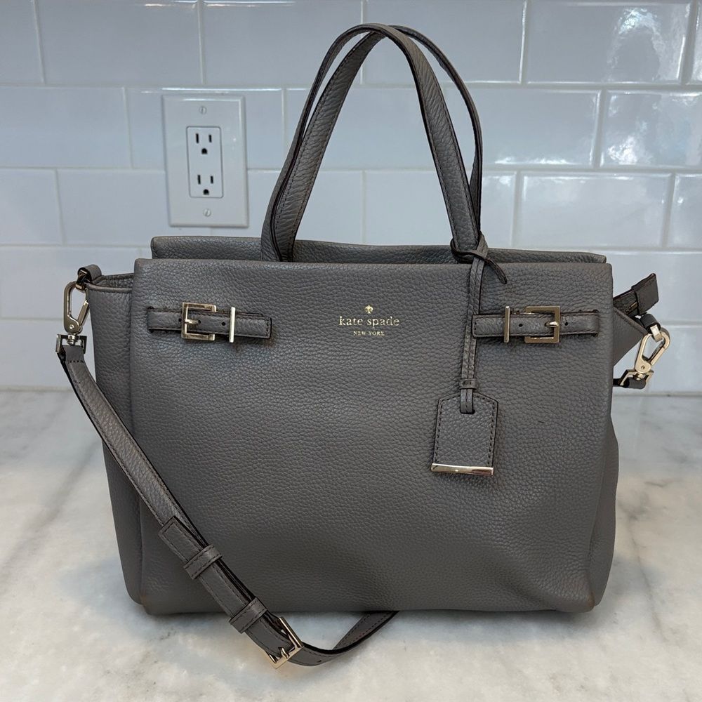Kate Spade Bag Purse Handbag Leather Holden Lainie Crossbody Satchel Shoulder
